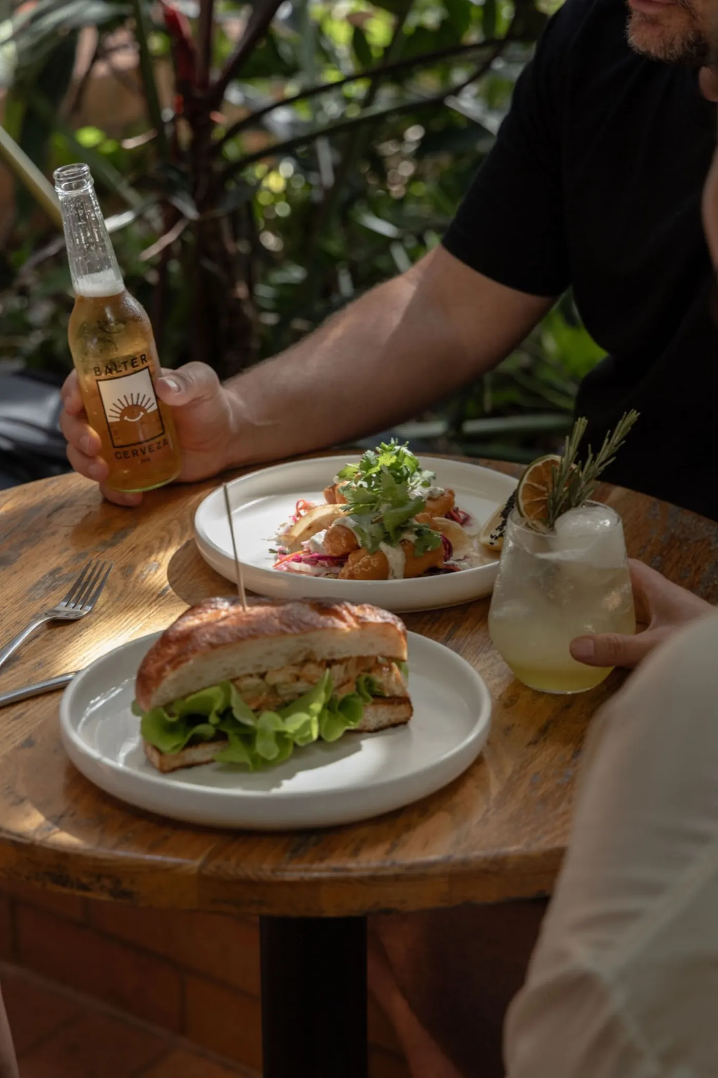 Lunch rolls and daily specials at Stable café, Tugun